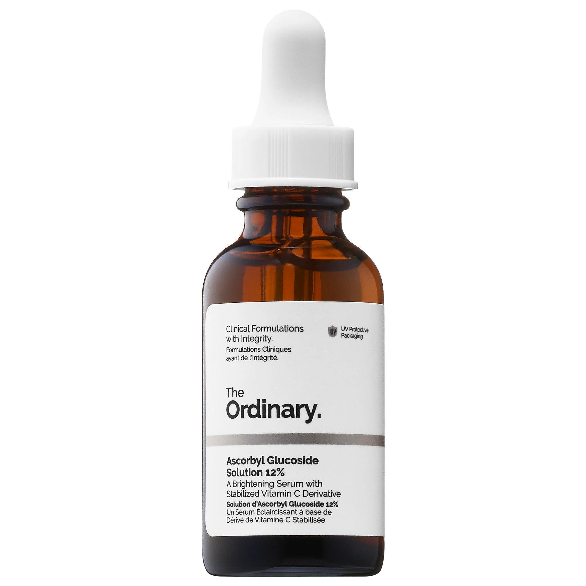 The Ordinary Ascorbyl Glucoside Solution 12% - Vitamin C Serum for Skin Brightening &amp; Dark Spot Correction The Ordinary Ascorbyl Glucoside Solution 12% - Brighten Your Skin Vitamin C Serum, Ascorbyl Glucoside, Skin Brightening, Dark Spot Correction, Vegan Skincare, Cruelty-Free Beauty, The Ordinary, Skincare, Facial Treatments, Face Serums, Anti-Aging, Hyperpigmentation, Clean Beauty, Ethical Skincare, Glowing Skin, Radiant Complexion