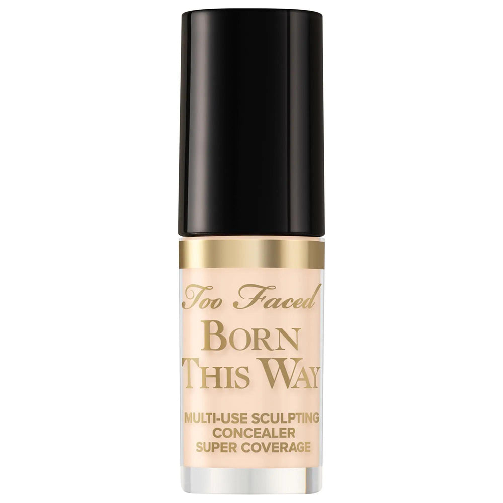 Born This Way Mini Full Coverage Concealer: Hydrating, Vegan, Cruelty-Free, 4-in-1 Natural Finish Concealer - Masks Imperfections & Retouches Skin Born This Way Concealer: Full Coverage, Natural Finish, Vegan full coverage concealer, natural finish concealer, vegan concealer, cruelty-free concealer, hydrating concealer, long wearing concealer, four in one concealer, contour concealer, highlight concealer, Born This Way Concealer, concealer, makeup, cosmetics, full coverage makeup, natural makeup, vegan make