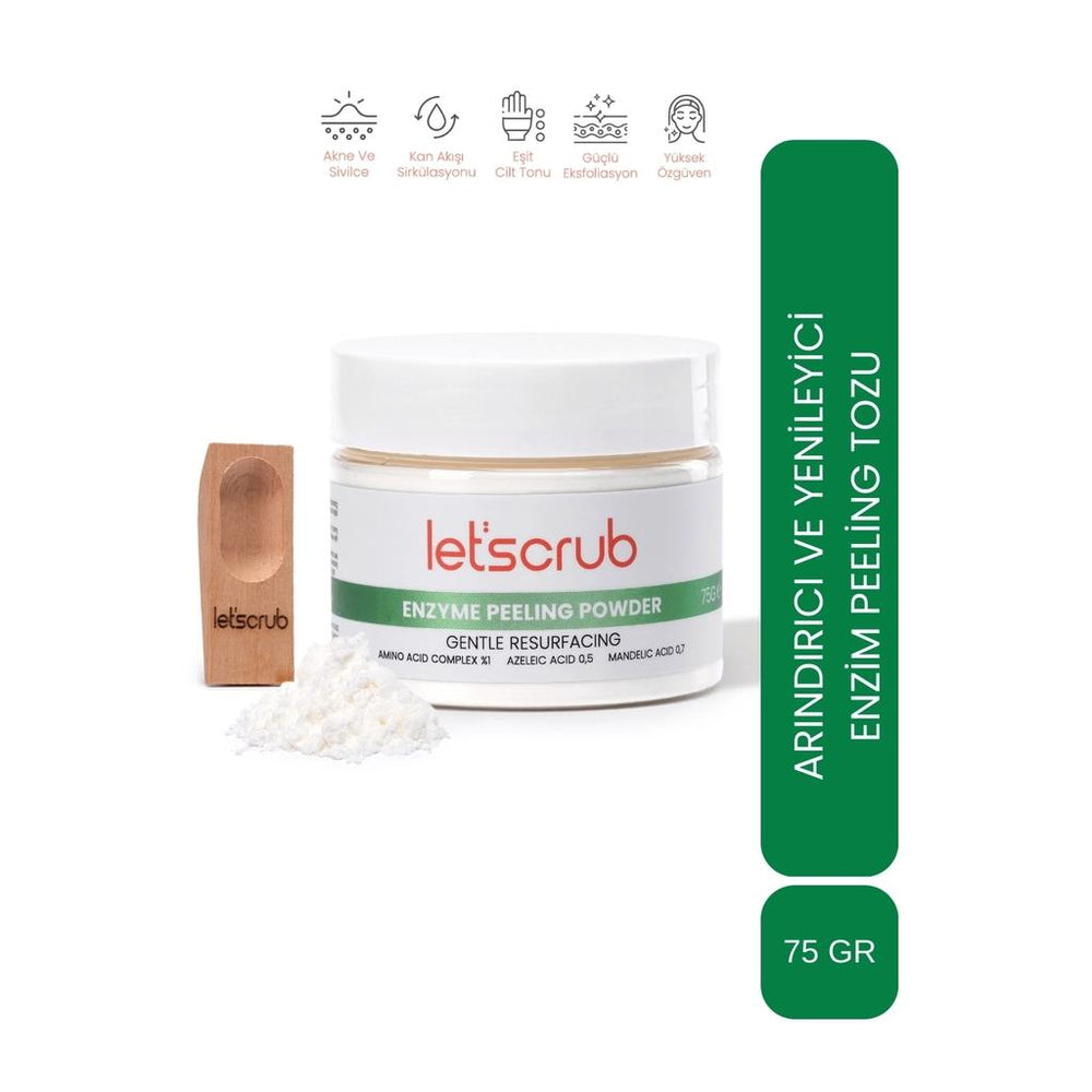 Let'scrub Enzyme Peeling Powder Purifying Exfoliator 75g