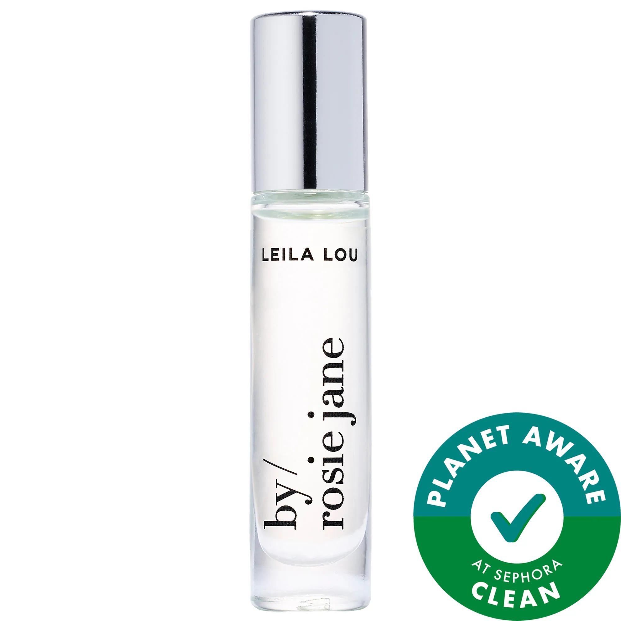 By/Rosie Jane Leila Lou Perfume Oil - Pure Floral Fragrance Oil, Vegan & Phthalate-Free, Rollerball Application By/Rosie Jane Leila Lou Perfume Oil - Pure & Vegan perfume oil, floral fragrance, vegan perfume, phthalate-free fragrance, roller ball fragrance, clean beauty, luxury fragrance, sustainable packaging, eco-friendly cosmetics, By/Rosie Jane, Leila Lou, fragrance for women, long-lasting scent, concentrated fragrance