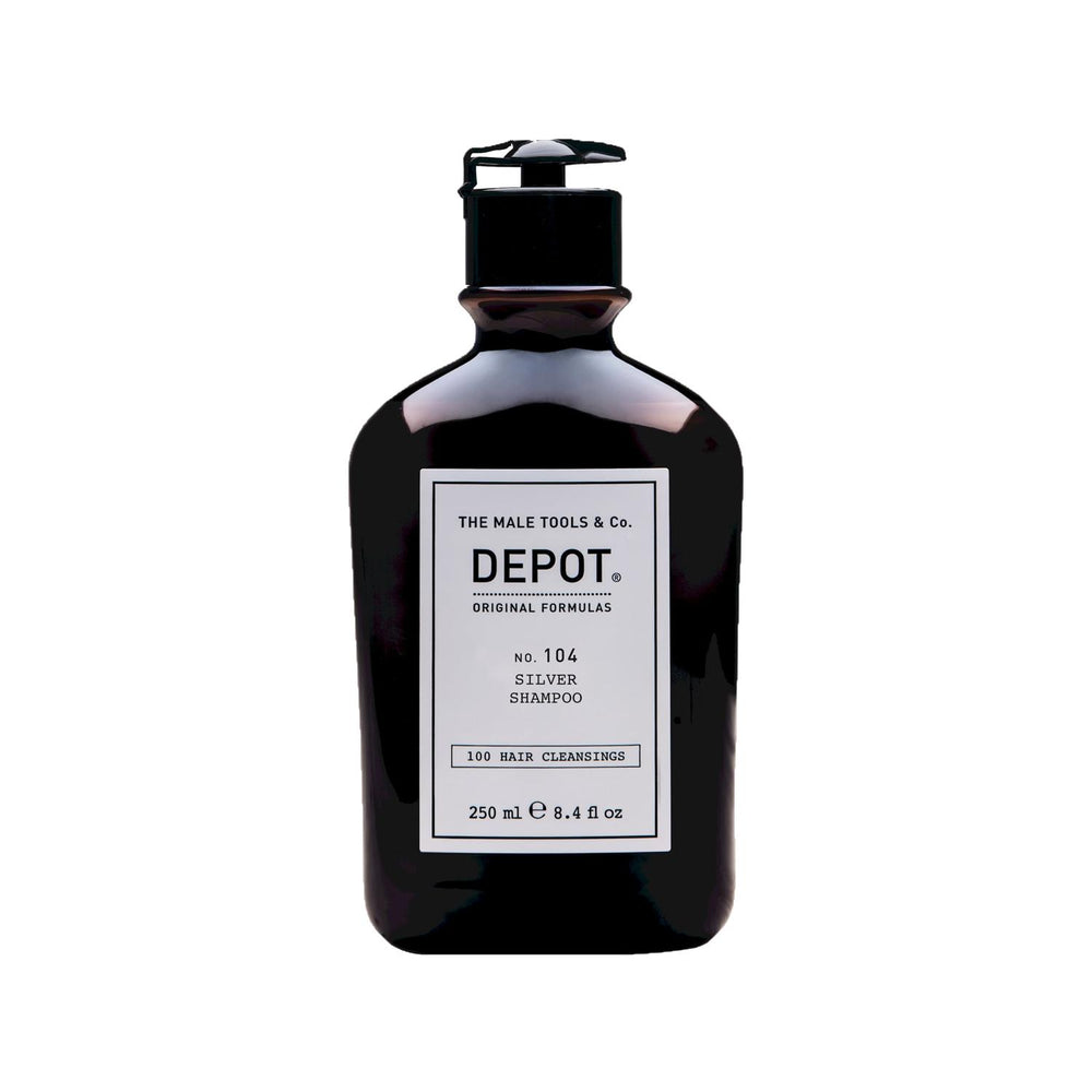 Depot No. 104 Silver Shampoo - 250ml Gentle Hair Care for All Hair Types Depot No. 104 Silver Shampoo 250ml - Gentle Hair Care Silver Shampoo, Gümüş Şampuan, Depot No. 104, Hair Care, 250 ml Shampoo, Gentle Hair Care, Hair Care Products, Shampoo for All Hair Types, Silver Hair Care Benefits