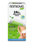 Remove Care Wax Strips for Body Hair Removal - Easy, Dermatologically Tested, 24-Piece Set for Arms and Legs - Skin Care