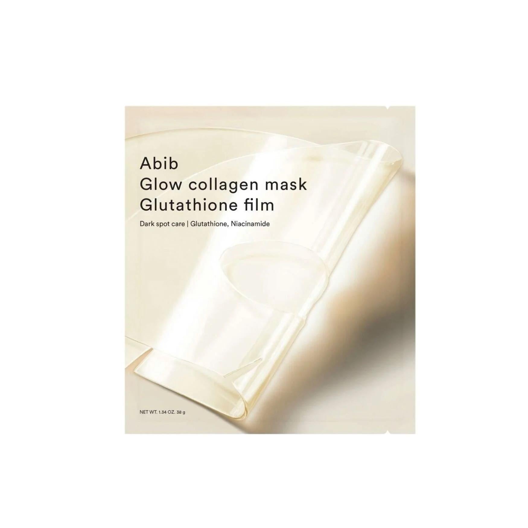 Abib Glow Collagen Mask Glutathione Film 38g