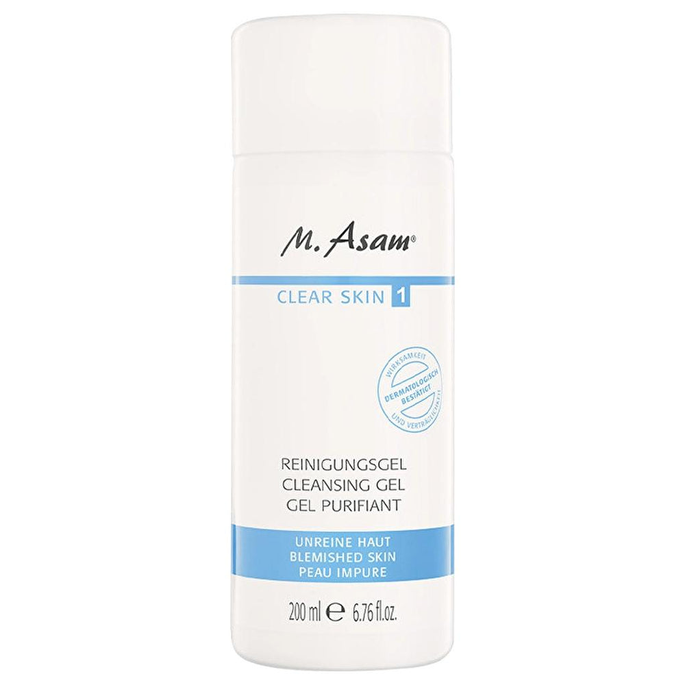 M. Asam Clear Skin Cleansing Gel for Blemish-Prone Skin 200 ml