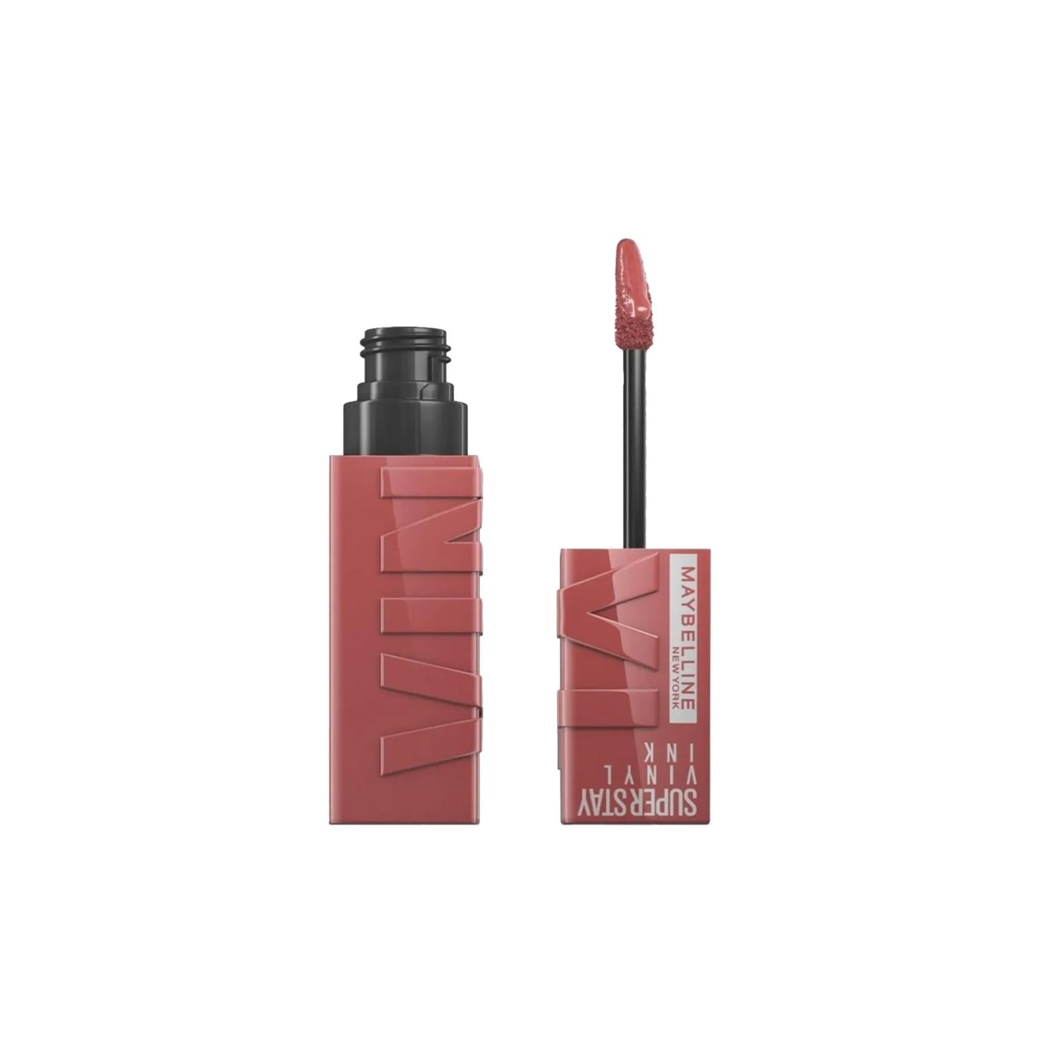 Maybelline New York Super Stay Vinyl Ink Liquid Lipstick - Long Lasting Shiny Finish, Cheeky Shade 35 Maybelline Super Stay Vinyl Ink Liquid Lipstick - Long Lasting & Shiny liquid lipstick, long-lasting lipstick, Maybelline Super Stay Vinyl Ink, shiny lipstick, affordable lip makeup, cosmetics, makeup, lip color, beauty products, fashion, trendy lipstick, durable lip makeup