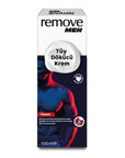 Remove Men Hair Removal Cream for Men - 6 Minute Quick Action, Dermatologically Tested, 3.38 fl oz - Toner