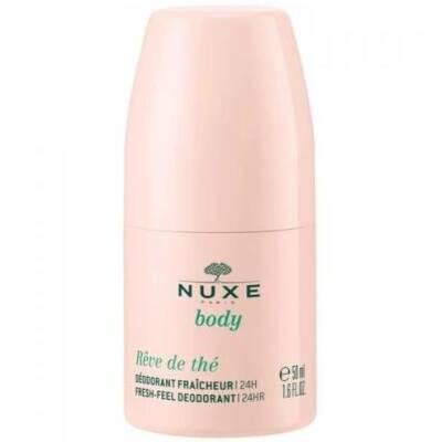 nuxe body reve de the deodorant 50 ml, nuxe body deodorant with green tea Nuxe Body Reve De The Deodorant - 50 ml Nuxe Body Reve De The Deodorant - 50 ml nuxe, deodorant, body-care, natural-deodorant, fresh-scent, green-tea, everyday-use, unisex, skin-care, ai-generated