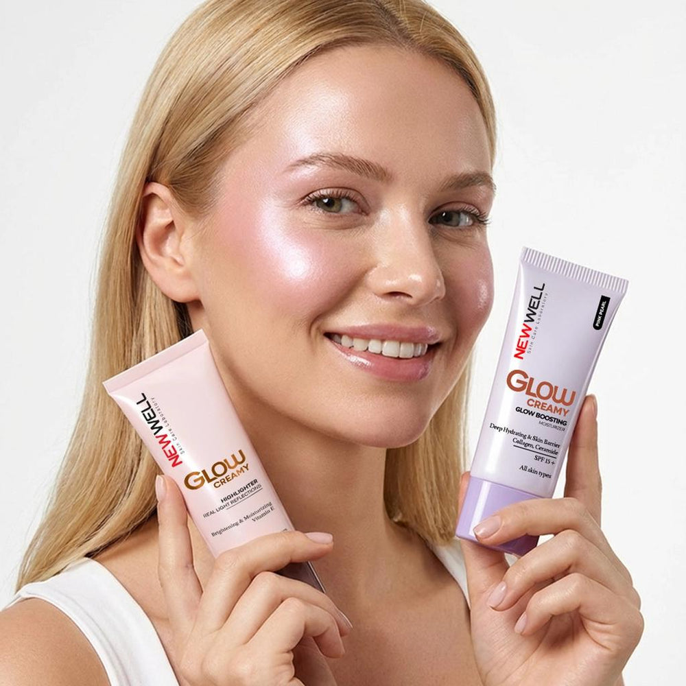 New Well Glow Boosting SPF 15+ Moisturizing Cream Pink Pearl 30 ml
