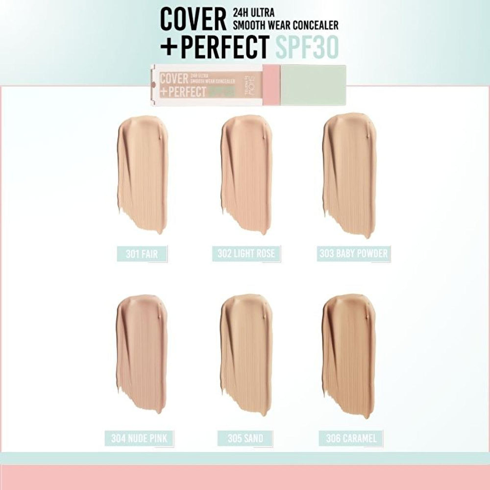 Show by Pastel Cover+Perfect Concealer SPF30 - High Coverage, Moisturizing, Long-Lasting Concealer for Flawless - view 8