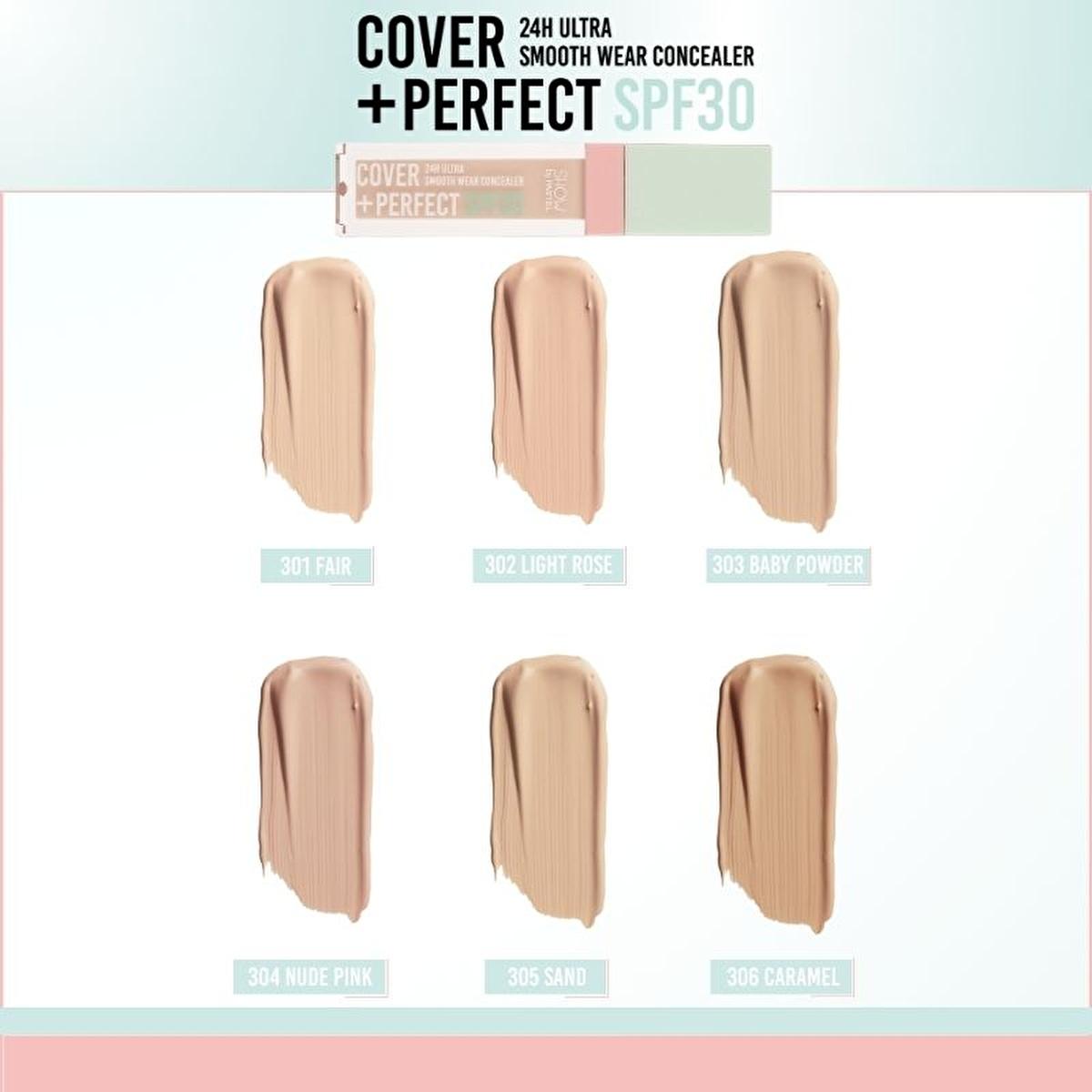 Show by Pastel Cover+Perfect Concealer SPF30 - High Coverage, Moisturizing, Long-Lasting Concealer for Flawless Finish Show by Pastel Concealer SPF30 - High Coverage &amp; Moisturizing concealer, high coverage concealer, moisturizing concealer, SPF30 concealer, long-lasting concealer, makeup, cosmetics, skincare, flawless finish, pomegranate extract, UV protection
