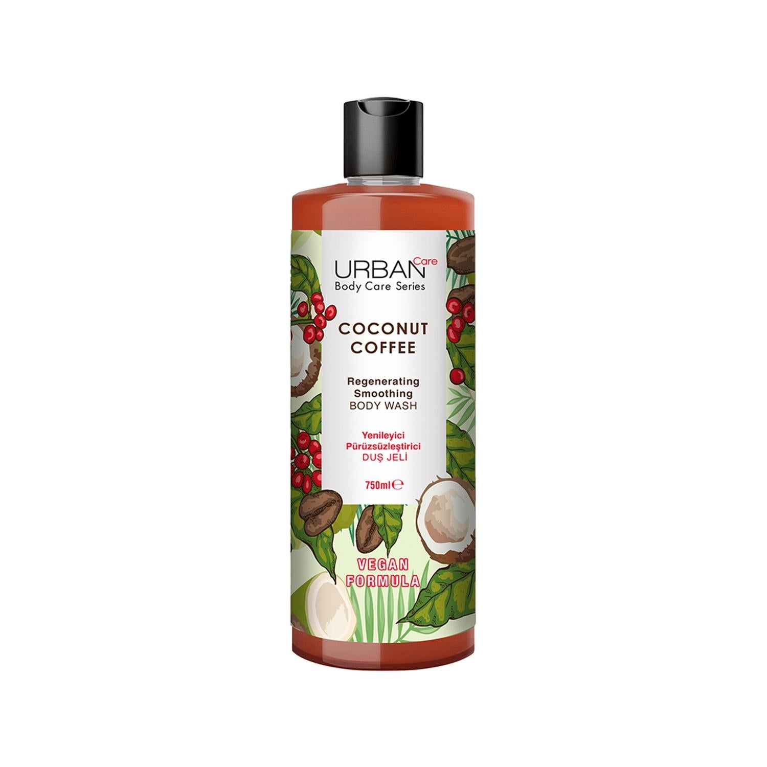 URBAN Care Body Care Series Coconut Coffee Body Wash - Moisturizing & Refreshing Shower Gel for Soft & Smooth Skin URBAN Care Coconut Coffee Body Wash - Moisturizing Shower Gel Body Wash, Coconut Body Wash, Coffee Body Wash, Moisturizing Shower Gel, URBAN Care Body Care Series, Refreshing Body Care, Coconut Coffee Body Wash, Moisturizing Body Wash, Shower Gel, Body Care Products, Natural Ingredients, Coconut, Coffee, Hydrating Body Wash, Smoothing Body Wash, Renewing Body Wash, Soft Skin, Smooth Skin, Invig