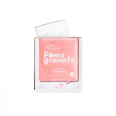 MjCare Pomegranate Face Mask - Natural Ingredients for Brightening and Nourishment - Single-Use Skincare - view 2
