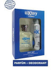 Extory Cobalt Men's Fragrance Set - 150ml Deo Sprey & 100ml Erkek Parfüm Extory Cobalt Men's Fragrance Set - Deo Sprey & Perfume men's fragrance set, Cobalt fragrance, deodorant spray, men's perfume, personal care gift set, grooming essentials, men's grooming, fragrance for men, coordinated scent, long-lasting freshness