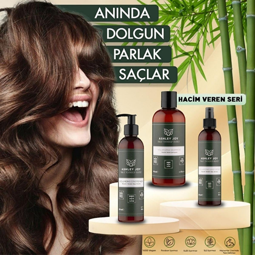 Ashley Joy Volumizing Shampoo: Bamboo & Caffeine for Thicker, Fuller Hair - Paraben Free - 400ml Ashley Joy Volumizing Shampoo | Thicker, Fuller Hair volume shampoo, thickening shampoo, shampoo for fine hair, bamboo extract shampoo, caffeine shampoo, hair volume boost, paraben free shampoo, Ashley Joy shampoo, hair volumizing shampoo, shampoo for thin hair, volumizing shampoo, shampoo, hair care, fine hair, thin hair, hair volume, bamboo extract, caffeine, kinoa, agave extract, amino acid, biotin, paraben f