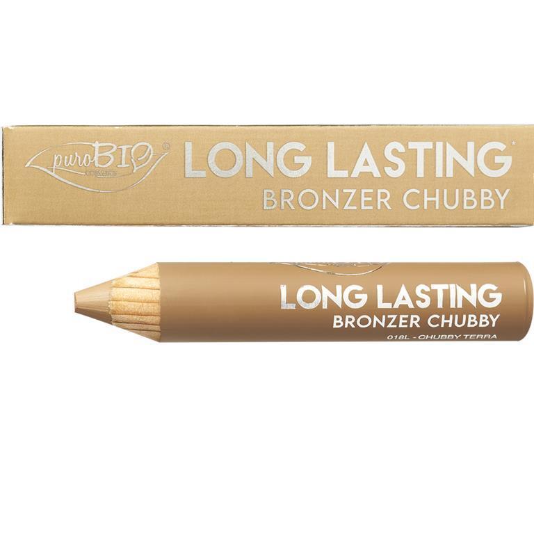 Purobio Bronzer Cubby 018L - Matte Finish, Creamy Texture, Oversized for Long-Lasting Sun-Kissed Glow - Bronzer