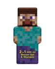 Air Val International Minecraft 2-in-1 Shower Gel & Shampoo 400 ml