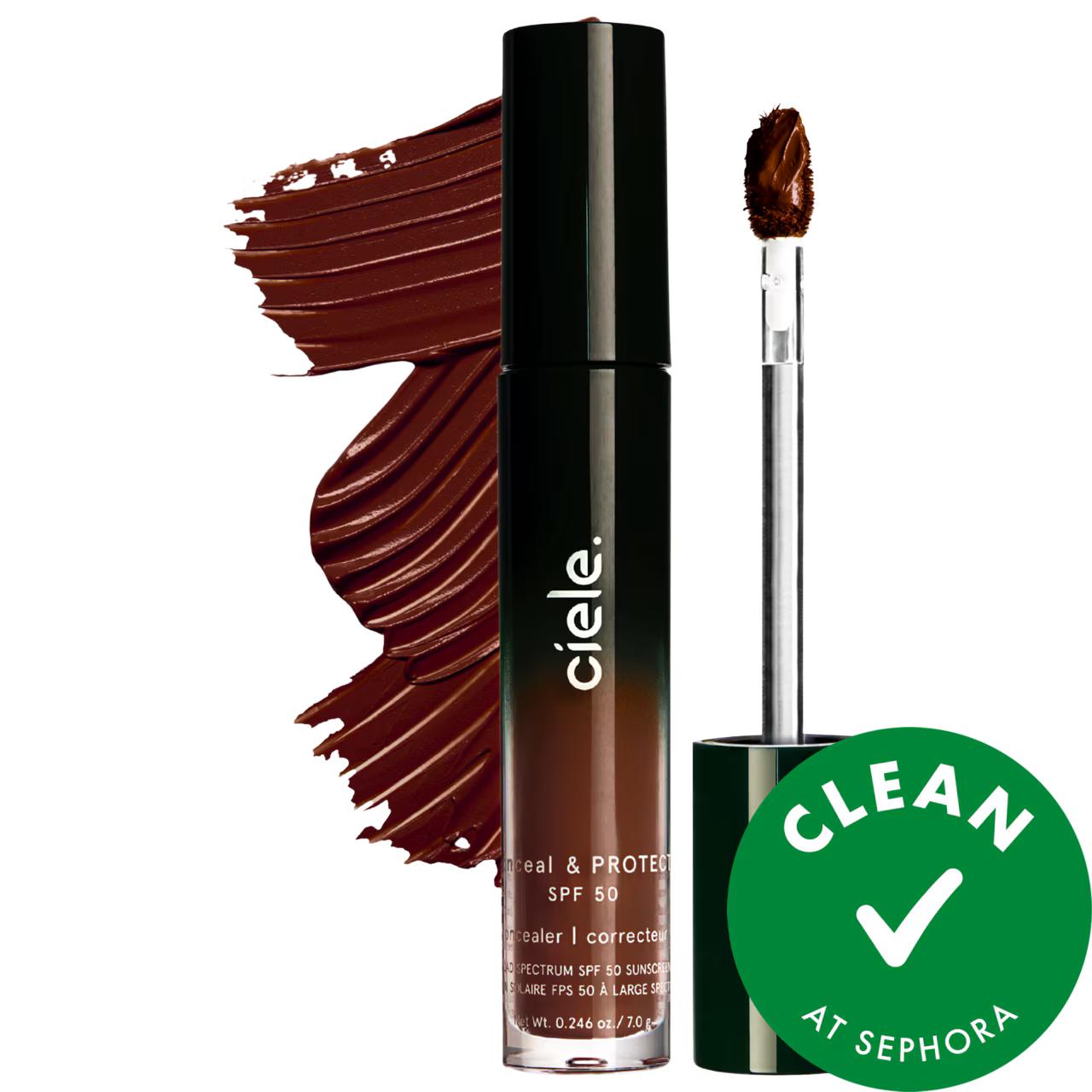 Conceal & PROTECT - Mineral SPF 50+ Spot Concealer for Dark Spots, Gluten-Free, Cruelty-Free - Hydrating Coverage, Natural Finish Mineral SPF 50+ Concealer for Dark Spots spot concealer, mineral SPF 50+, dark spots correction, gluten-free cosmetics, cruelty-free beauty products, liquid concealer, buildable coverage, natural finish, tranexamic acid, skin discoloration treatment, eco-friendly packaging, clean beauty, face makeup, concealer for blemishes, sunspots coverage, hyperpigmentation solution