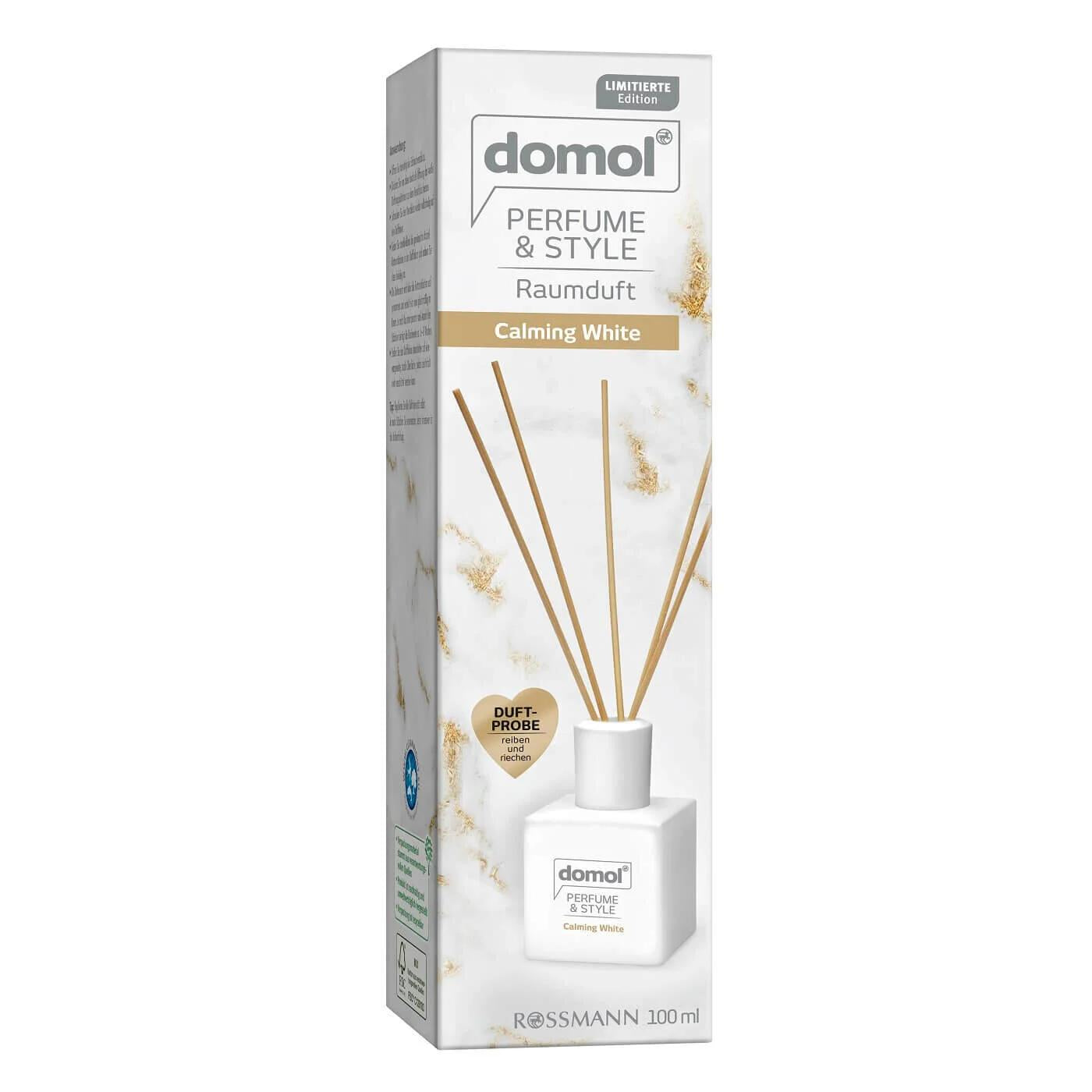 Domol Calming White Reed Diffuser with White Flowers 100 ml