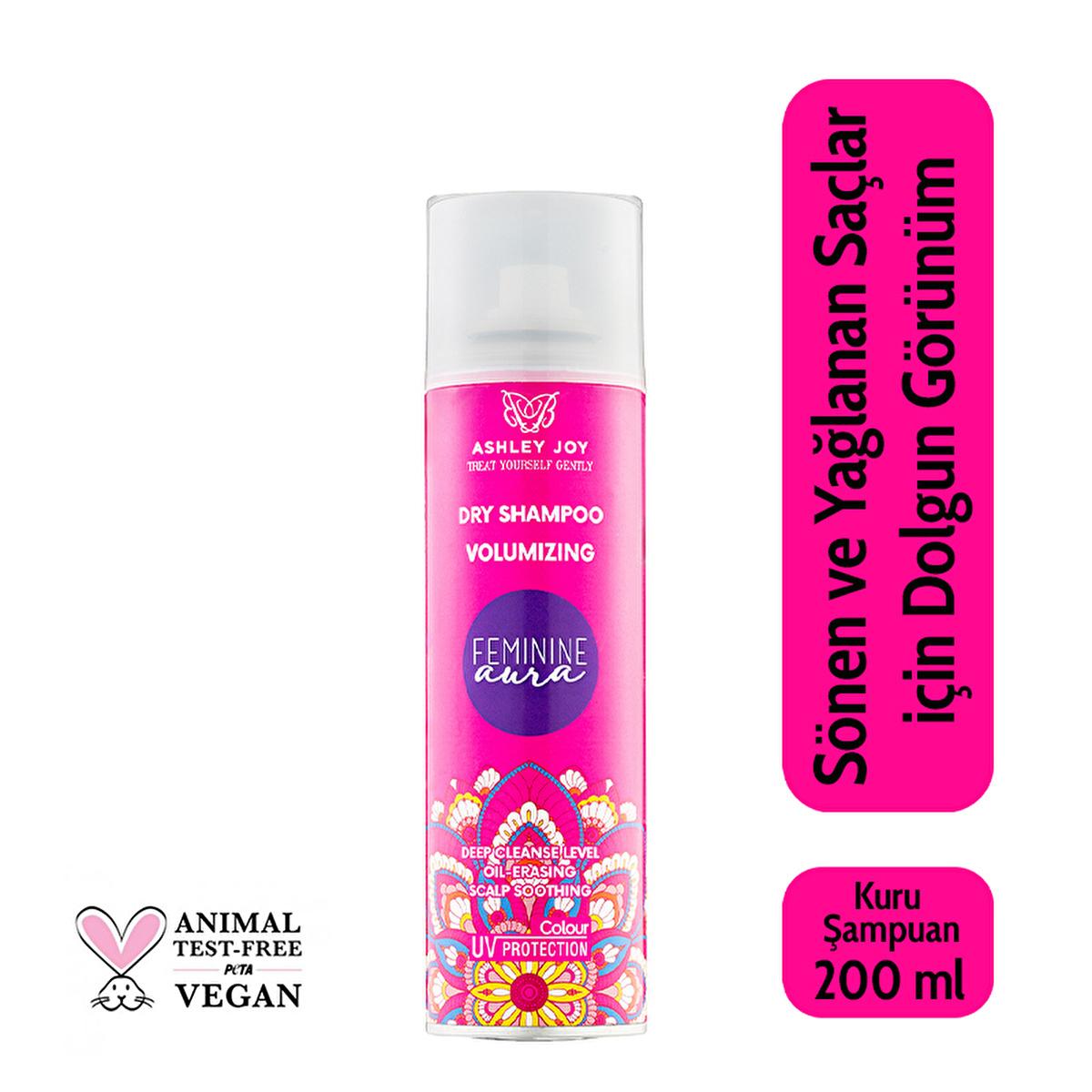 Ashley Joy Feminene Aura Dry Shampoo: Oil Absorbing, Volumizing Hair Refreshing Spray - Quick Cleanse, Travel Size Ashley Joy Dry Shampoo: Volumizing &amp; Oil Absorbing - Quick Cleanse dry shampoo, hair refreshing spray, volumizing dry shampoo, oil absorbing shampoo, feminine aura dry shampoo, travel size dry shampoo, quick hair cleanse, hair care, oily hair, volume boost, instant refresh, hair volumizer, feminine scent, women&#39;s hair care, travel essentials, hair cleanser, shampoo alternative, hair styling, ha