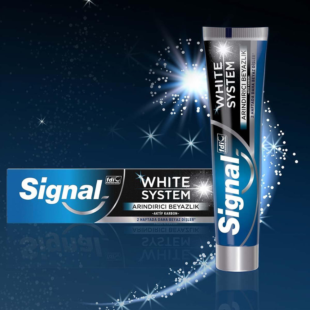 Signal White System Arındırıcı Beyazlık Diş Macunu - Beyaz Dişler, Ferah Nefes - view 5
