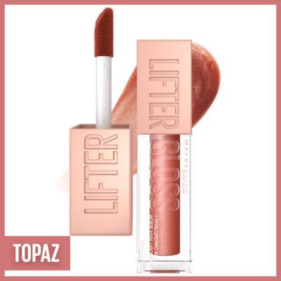 Maybelline New York Lifter Gloss - Moisturizing Hyaluronic Acid Lip Gloss with Lifting Effect, Topaz Shade Maybelline Lifter Gloss - Hyaluronic Acid Lip Gloss Maybelline New York Lifter Gloss, Moisturizing Lip Gloss, Hyaluronic Acid Lip Care, Non-sticky Lip Gloss, Topaz Lip Gloss Shade, Lip Care, Cosmetics, Beauty Products, Makeup, Lip Gloss, Hydrating Lip Gloss, Lifting Lip Gloss