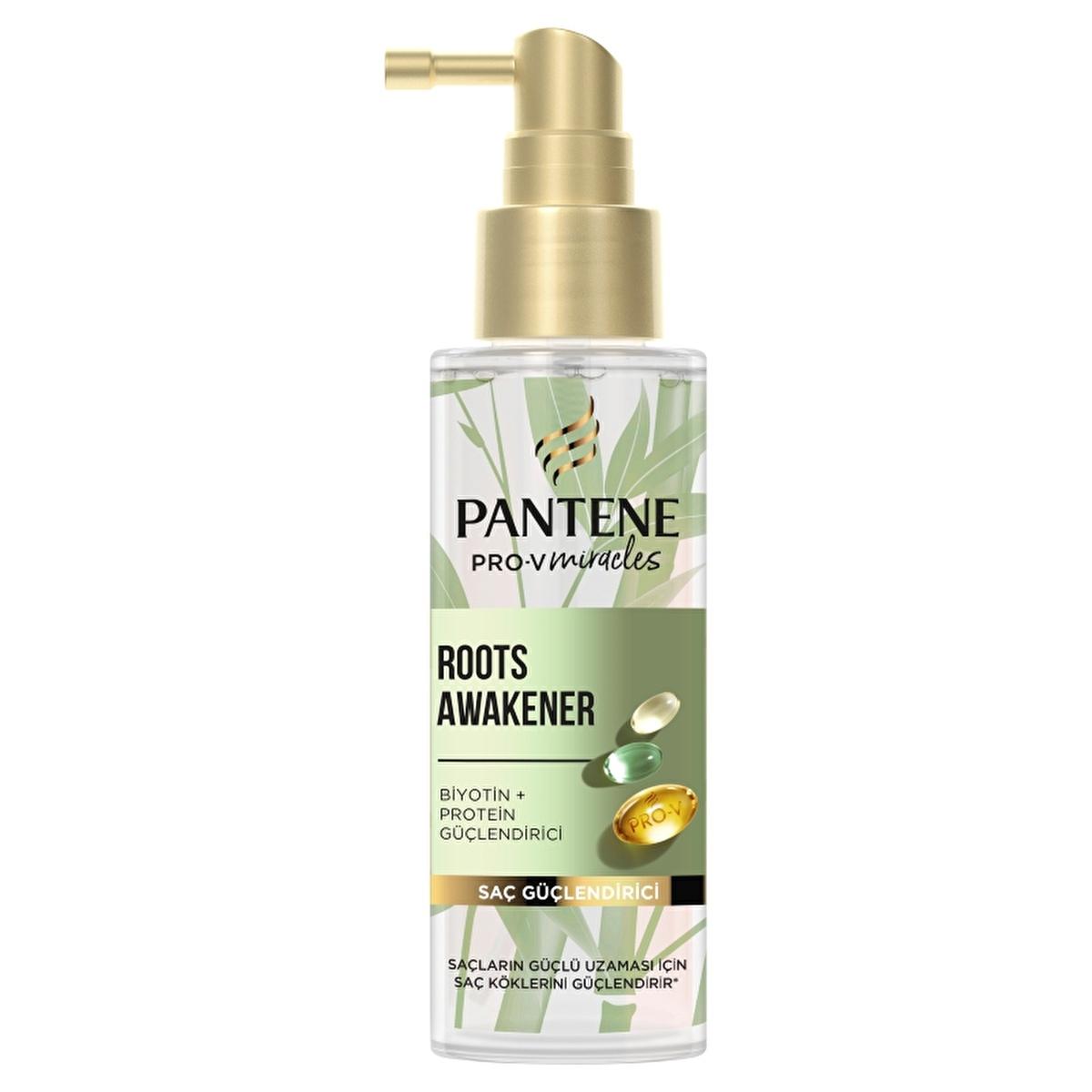 Pantene Pro-V Miracles: Biotin &amp; Protein Hair Strengthening Spray for Long, Strong Hair - Repairs Damage, Promotes Growth, Reduces Breakage (3.38 fl oz) Pantene Biotin &amp; Protein Hair Strengthening Spray - For Long, Strong Hair hair strengthening spray, biotin hair spray, protein hair spray, hair growth spray, Pantene hair spray, hair breakage treatment, long hair strengthening, hair repair spray, hair strengthening, biotin, protein, hair growth, hair repair, spray, 100ml, travel-friendly, damaged hair, brit