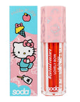 Soda Hello Kitty Lip Gloss - Non-Sticky, Compact, Shiny Finish for Matte Lipsticks - Kawaii Cosmetics - view 2
