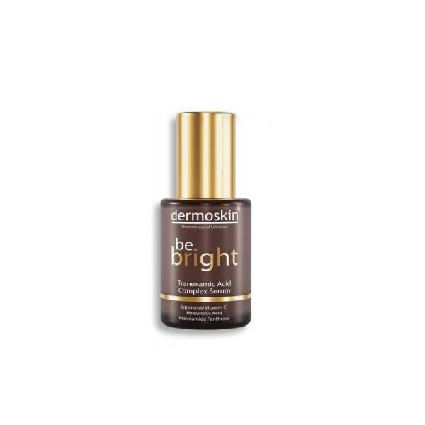 Dermoskin Be Bright Tranexamic Acid Complex Serum - Brightens, Hydrates & Reduces Skin Spots - 30ml - Face Serum