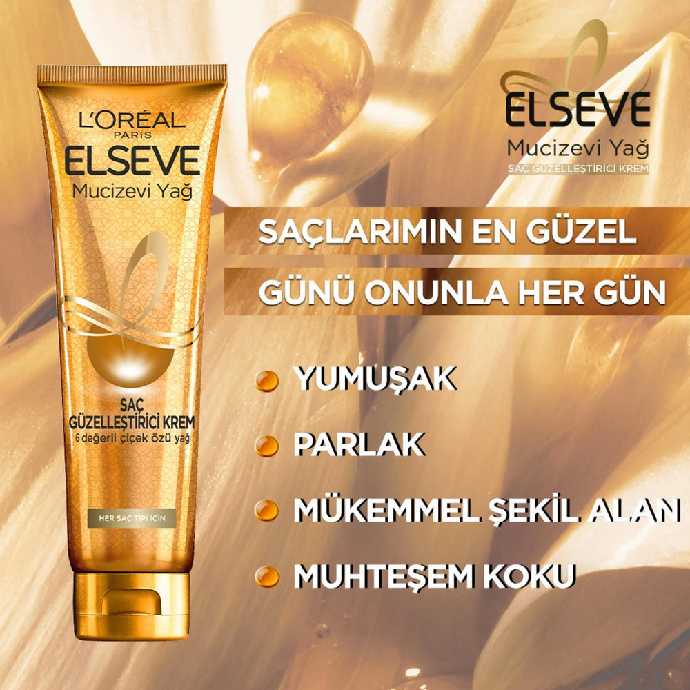 Loreal Paris Elseve Hair Beautifying Cream - Nourishing Jojoba Oil for Dry Hair | 5.07 fl. oz. - view 5