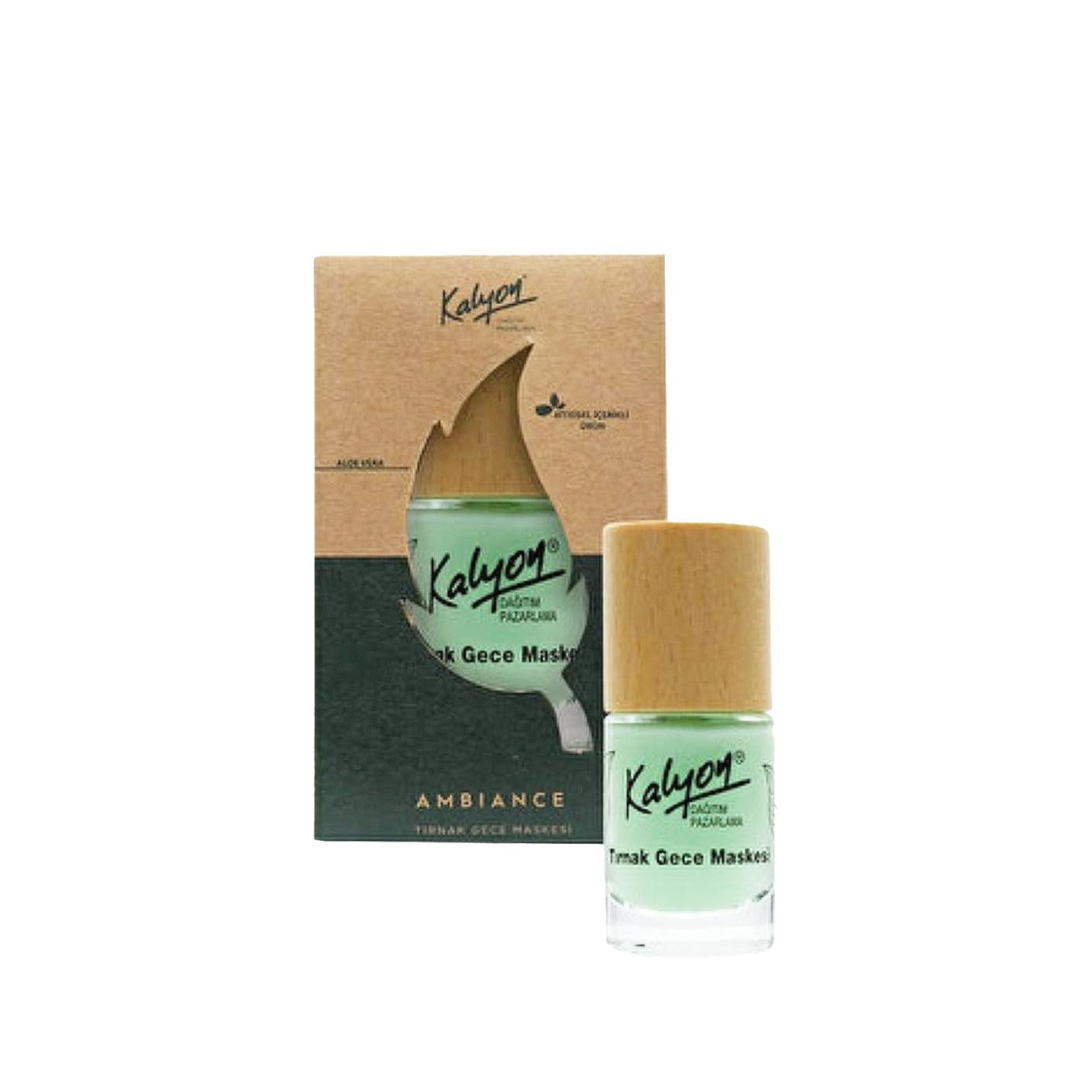 Kalyon Herbal Nail Care Mask 11ml - Natural Overnight Nourishment for Healthy Nails Kalyon Herbal Nail Mask - Natural Overnight Care nail care, herbal nail mask, natural nail treatment, overnight nail care, nourishing nail mask, Kalyon, natural beauty products, nail nourishment, herbal beauty, cosmetic, nail health