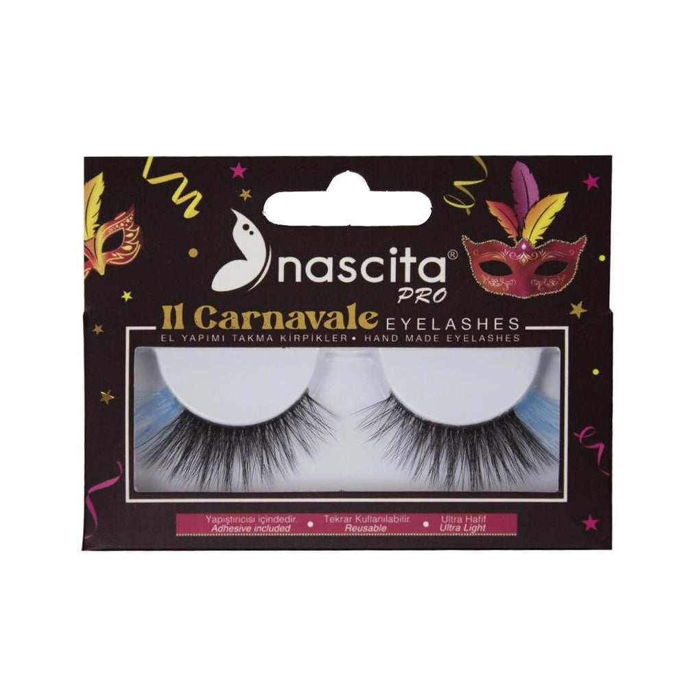 Nascita Carnavale Colorful False Eyelashes 129