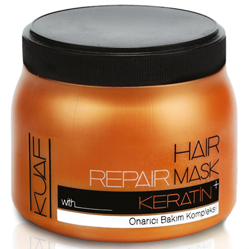 Kuaf Keratin Hair Care Mask - Nourishing & Repairing Keratin Treatment for Damaged Hair, 16.91 fl oz - Hair Mask
