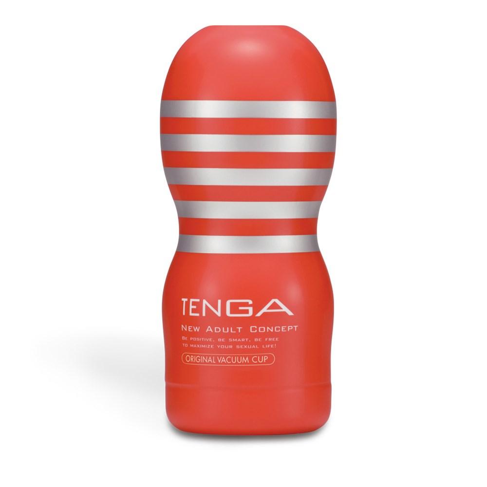 TENGA Deep Throat Vacuum Cup Male Stroker with Suction Sleeve