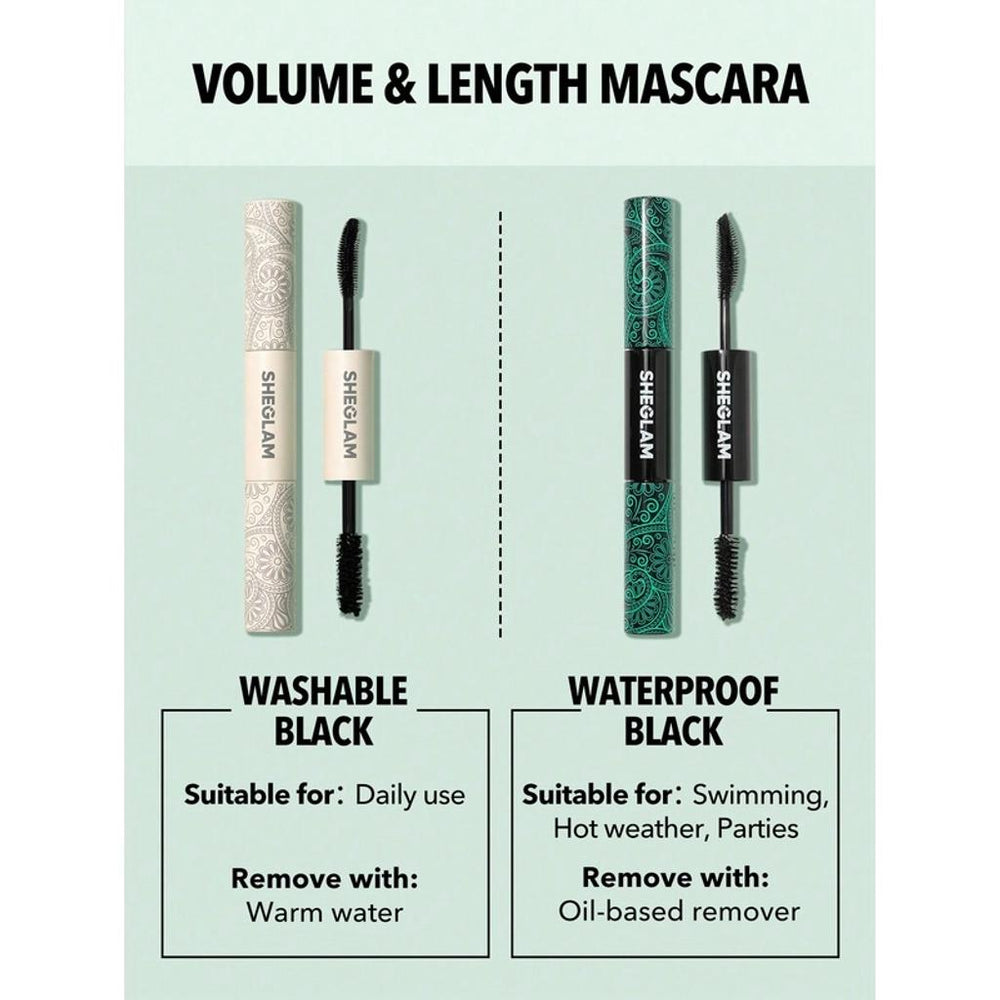 Sheglam All-In-One Waterproof Mascara for Volume & Length