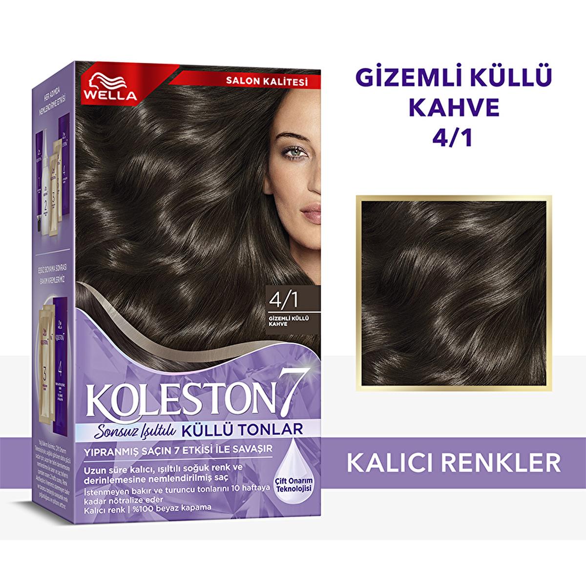 Wella Koleston Ash Brown Hair Dye Kit: Permanent Cool Tone Hair Color, Repairs Damage, Neutralizes Brassiness, Lasts Up to 10 Weeks Wella Koleston Ash Brown Hair Dye: Long Lasting, Tone Correcting hair dye, hair color kit, ash brown hair dye, permanent hair color, long lasting hair dye, tone correcting hair dye, hair repair color treatment, wella koleston, cool tone hair dye, küllü kahve saç boyası, hair coloring, at-home hair color, anti-brass hair dye, damage repair dye, moisturizing hair color, hair care