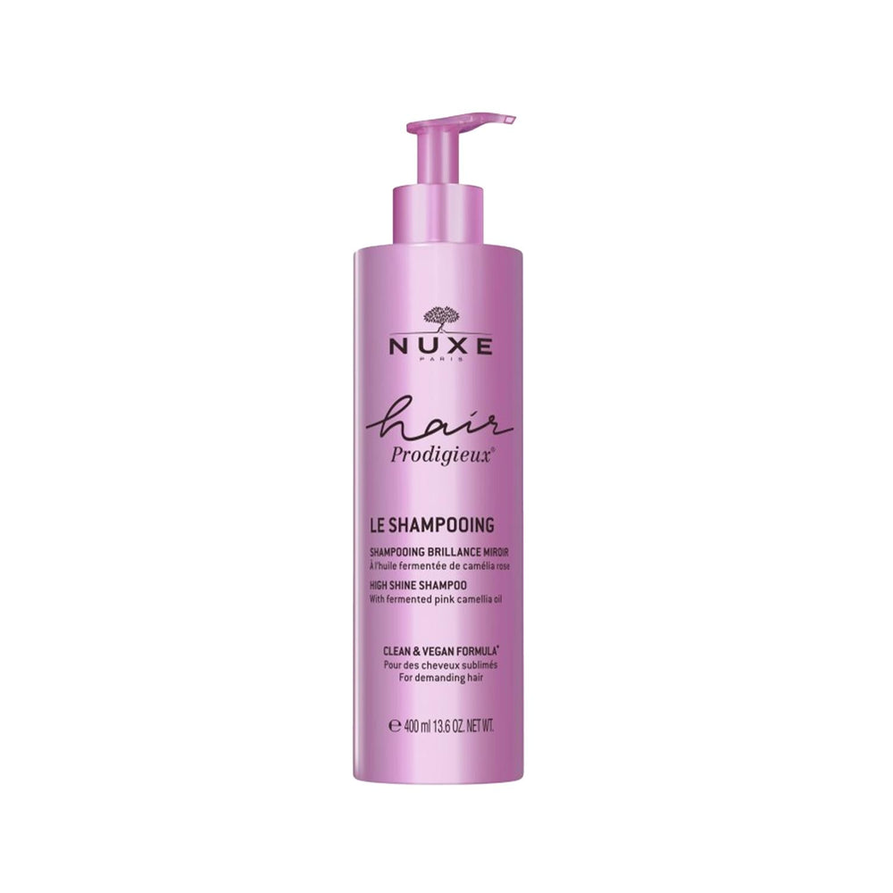 Nuxe Hair Prodigieux High Shine Shampoo 400ml - Enhances Shine & Nourishes Hair - Shampoo