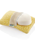 Babyjem Soft Baby Bathing Sponge Glove with Elastic Strap - Gentle Infant Skin Care & Easy Bathing Experience - Baby Care