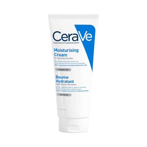 CeraVe Moisturizing Cream - Hydrating, Fragrance-Free, Non-Comedogenic for Dry Skin - 6 fl oz CeraVe Moisturizing Cream - Hydrating &amp; Non-Comedogenic CeraVe Moisturizing Cream, dry skin care, hypoallergenic moisturizer, fragrance-free skincare, non-comedogenic cream, moisturizing cream, skincare for dry skin, ceramide skincare, hyaluronic acid moisturizer, face and body moisturizer, sensitive skin care, dermatologist-developed skincare