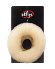 Eklips Cream Hair Donut Bun Maker Medium