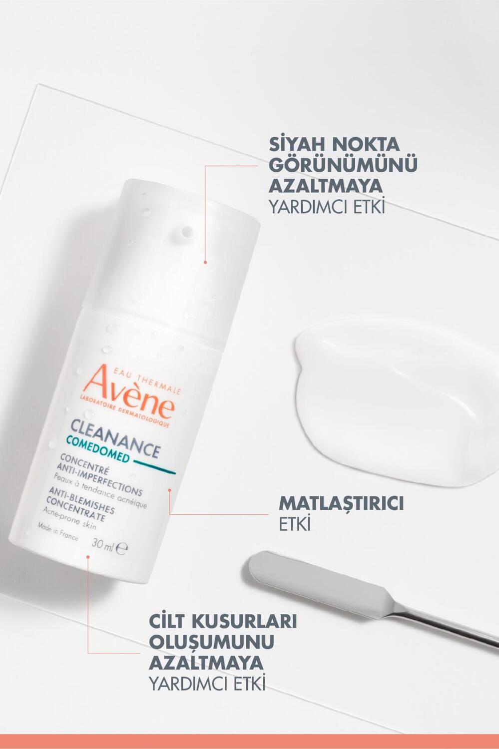 Avene Cleanance Comedomed Concentrated Care Cream for Acne-Prone Skin - Reduces Black Spots &amp; Skin Imperfections, Mattifying Effect - 30ml Avene Cleanance Comedomed Cream for Acne-Prone Skin - Mattifying &amp; Soothing acne-prone skin care, oily skin cream, black spot treatment, skin imperfection reduction, mattifying face cream, concentrated care cream, comedoclastin, eau thermale avène thermal water, skincare for oily skin, acne prevention, skin soothing, calming skincare, daily skincare routine, preventive s