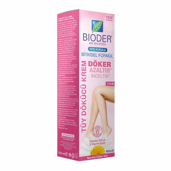 Bioder Hair Removal Cream - Soothes, Moisturizes & Reduces Hair Regrowth - image 2