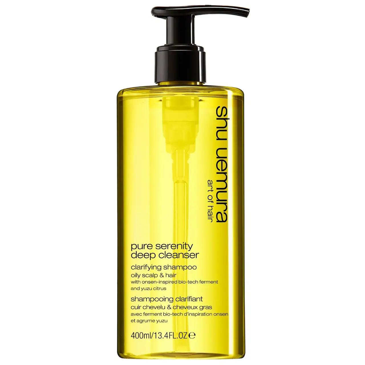 Pure Serenity: Clarifying Shampoo for Oily Scalp & Hair - Deep Cleanse, Oil Control, Yuzu Citrus & Japanese Onsen - Paraben-Free Pure Serenity Clarifying Shampoo - Oily Hair & Scalp Cleanse clarifying shampoo, shampoo for oily scalp, oily hair shampoo, deep cleansing shampoo, Japanese Onsen shampoo, Yuzu Citrus shampoo, paraben-free shampoo, shampoo for product buildup, oil control shampoo, balancing shampoo, shampoo, hair care, oily hair, oily scalp, product buildup, deep cleanse, Japanese Onsen, Yuzu Citr