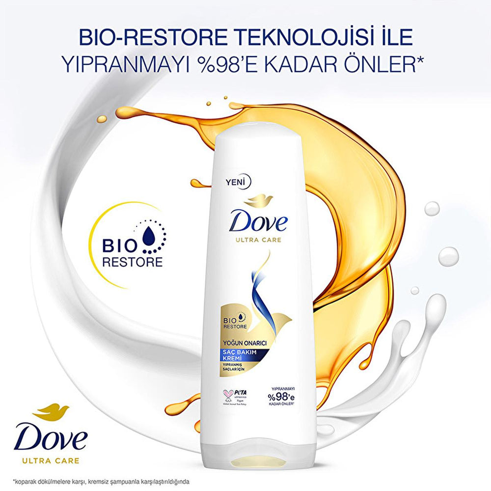 Dove Intensive Repair Hair Care Set - Nourishing Shampoo and Conditioner Duo for Damaged Hair - view 3