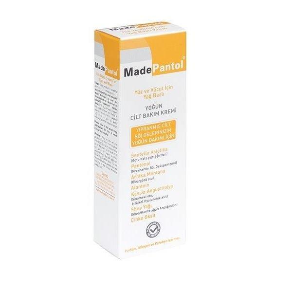 MadePantol Moisturizing Cream for Dry Skin - Natural Ingredients, Sensitive Skin Friendly, 1.69 fl oz MadePantol Moisturizing Cream - Natural & Sensitive Skin Friendly moisturizing cream, dry skin care, natural ingredients, sensitive skin friendly, face and body cream, skincare, hydration, skin nourishment, Centella Asiatica, Panthenol, Shea Butter, paraben free, allergen free, perfume free, skincare routine, dry skin solution