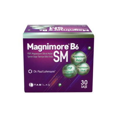 Magnimore B6: Vitamin B6 & Magnesium Supplement - 30 Sachets for Enhanced Energy, Muscle Support & Electrolyte Balance Magnimore B6: Vitamin & Magnesium for Energy & Muscle Support Vitamin B6 supplement, Magnesium Citrate Malate, Magnesium supplement, Vitamin B6 sachets, Nutritional supplement, Dietary supplement, Electrolyte balance, Muscle function support, Vitamin B6, Magnesium, Magnesium Citrate, Energy supplement, Fatigue reduction, Nervous system support, Muscle function, Electrolyte balance, Powder s