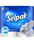 Selpak Toilet Paper Soft & Strong 4 Rolls