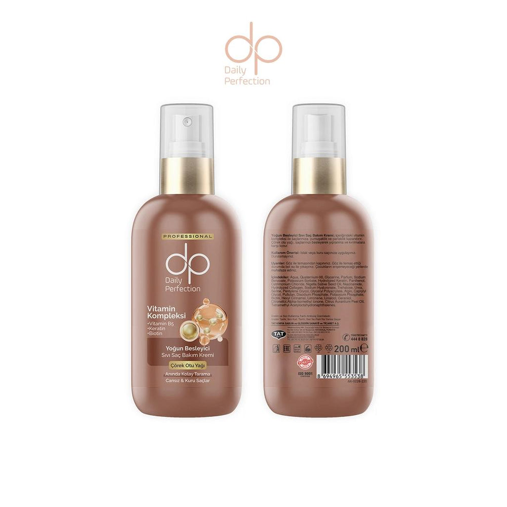 DP Black Cumin Seed Oil Leave-In Conditioner Spray 200 ml