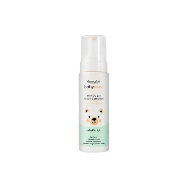 dermoskin babycare new born foam shampoo 200ml, gentle shampoo for newborns in foam form Dermoskin New Born Baby Foam Shampoo - Gentle Care | 200ml Dermoskin New Born Baby Foam Shampoo - 200ml dermoskin, baby-shampoo, newborn-care, baby-products, gentle-cleaning, ai-generated, foam-shampoo, daily-use, new-parents, caregivers