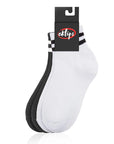 Eklips Black & White Striped Socks 2-Pack