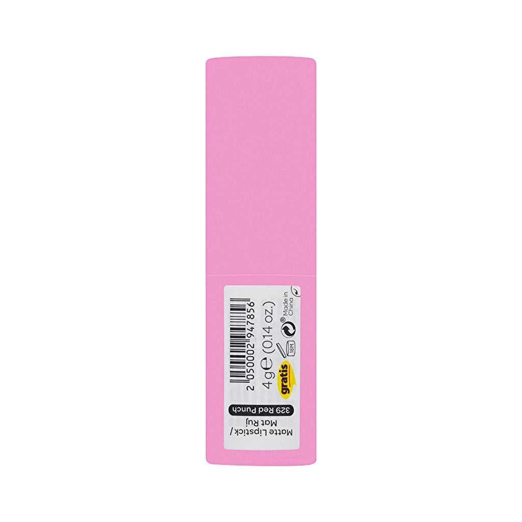 Beaulis Fun Lip Lock Matte Lipstick in 329 Red Punch